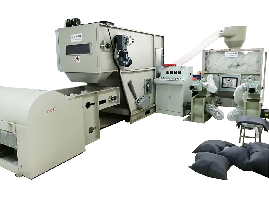 HJZXJ-500枕芯充棉流水線    HJZXJ-500枕芯充棉流水線